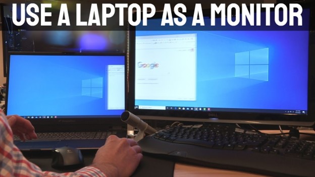 How to use a Windows Laptop to act as a wireless monitor (for another PC)