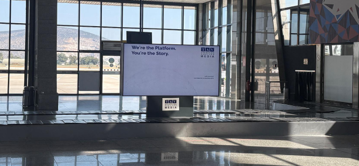 Bodrum Baggage Claim Hall Digital LED Screens