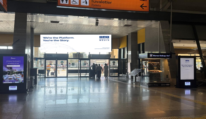 Bodrum Exit Gate Overhead LED Screen