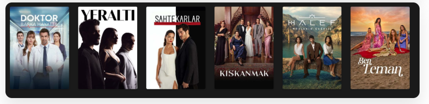 TV Shows Strip