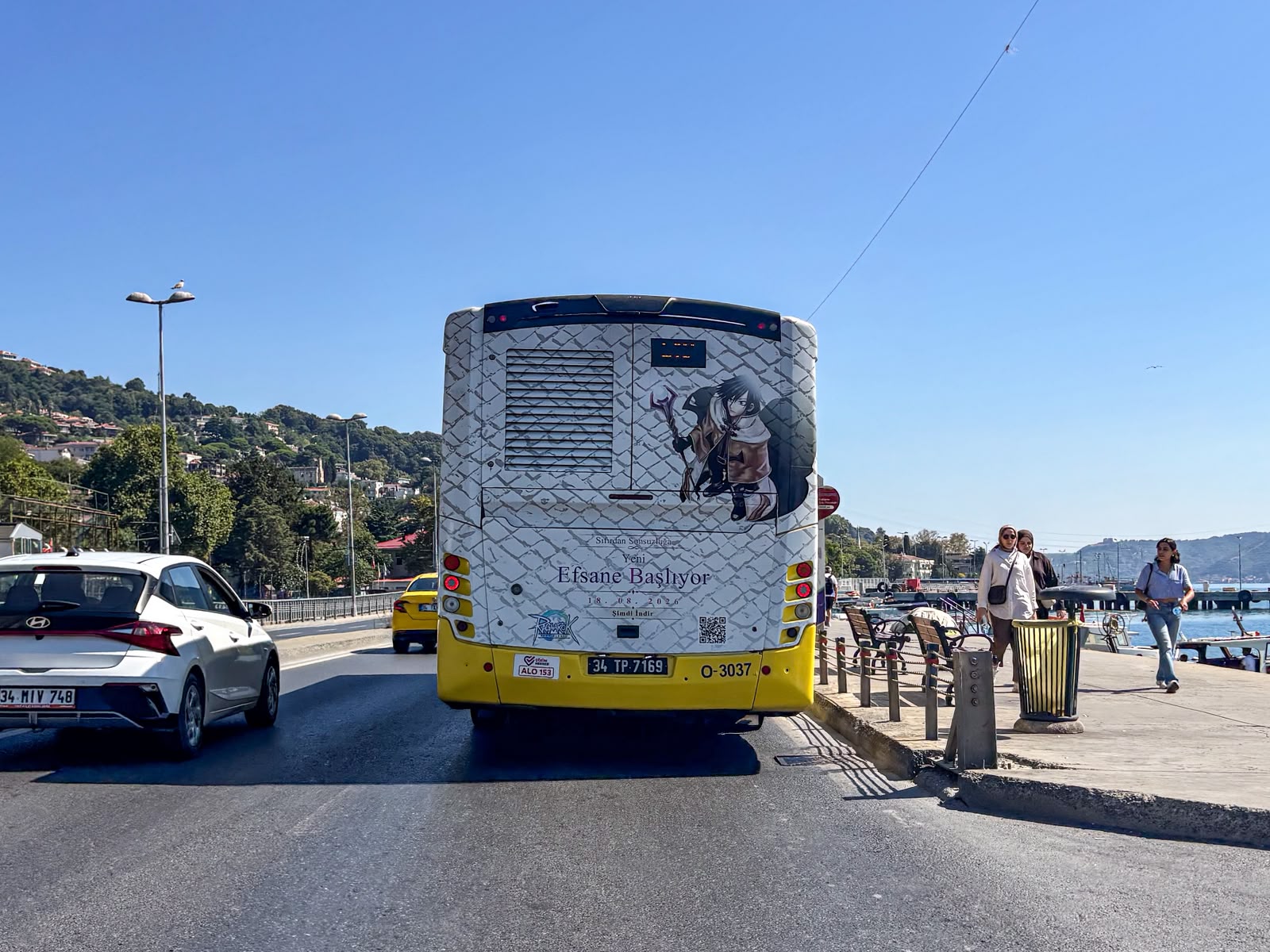 Ragnarok Online Superback bus wrap campaign in Istanbul