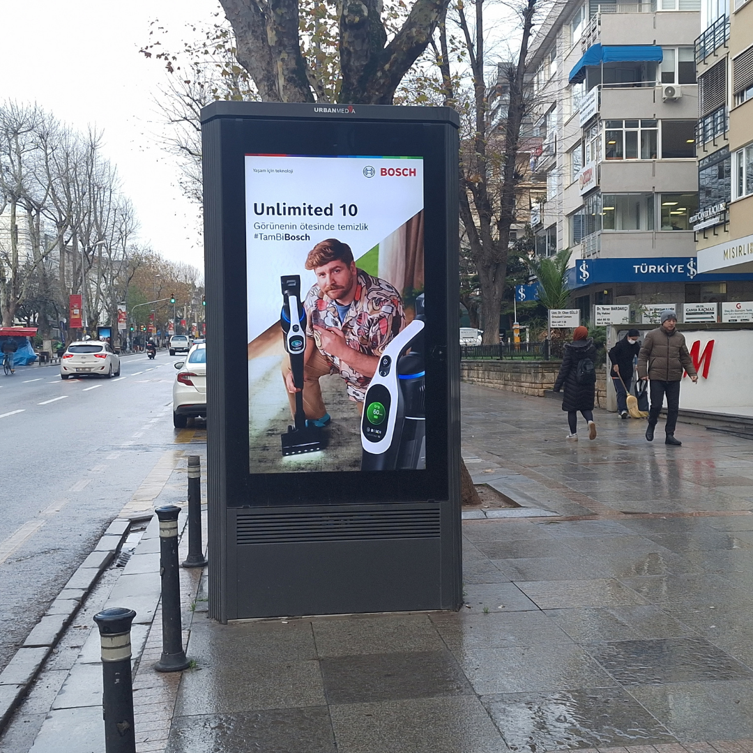 Bağdat Caddesi dijital raket 1