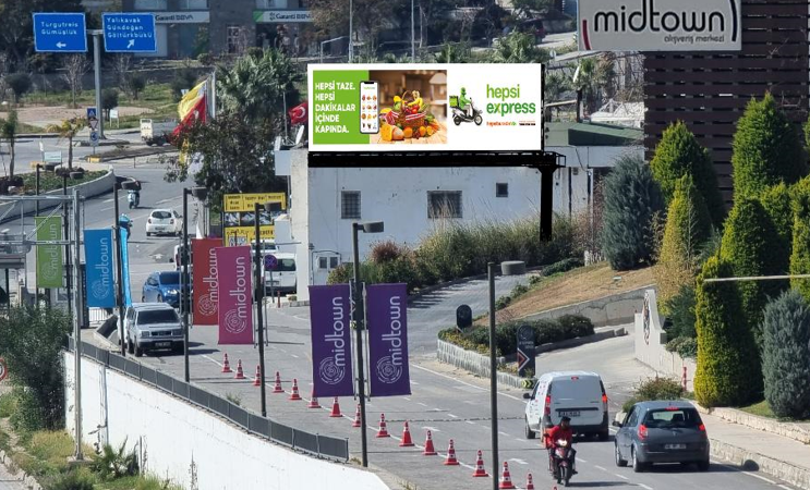 Midtown AVM reklam alanları 1